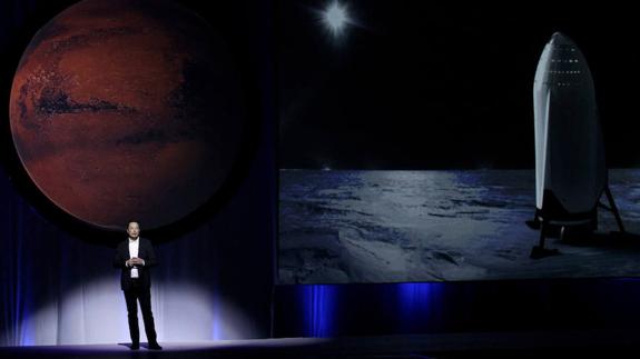 El plan de Spacex para colonizar Marte a partir de 2022