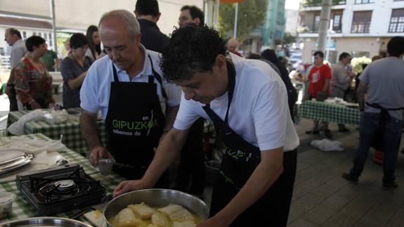 La V Semana del Bacalao de Hernani arranca con un concurso de pintxos