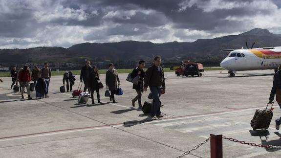 Aumentan los pasajeros en el aeropuerto de San Sebastián de enero a septiembre