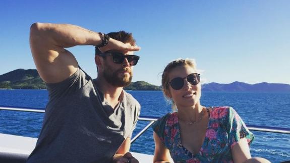 La genial respuesta de Chris Hemsworth en Instagram sobre su 'ruptura' con Elsa Pataky