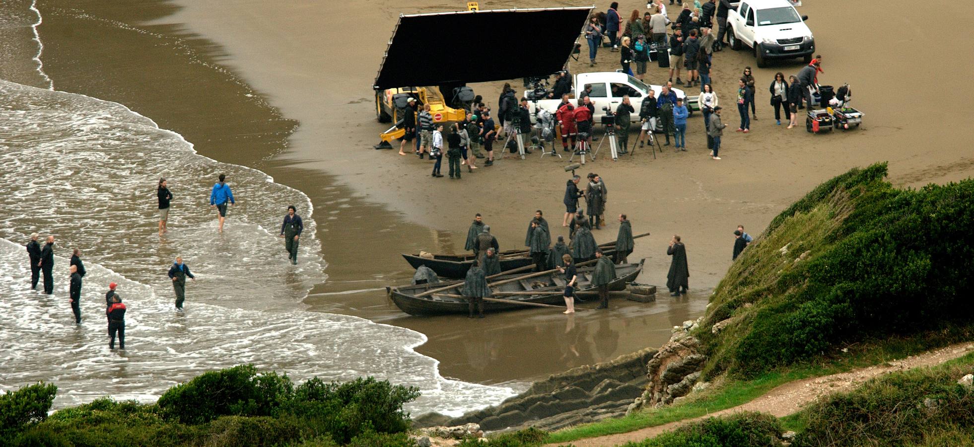 'Juego de tronos': Jorah Mormont también rueda en Zumaia