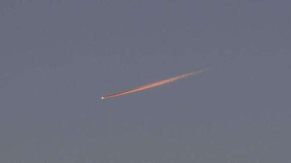 Alertan al 112 de la presencia de un cuerpo incandescente en el cielo en Galicia