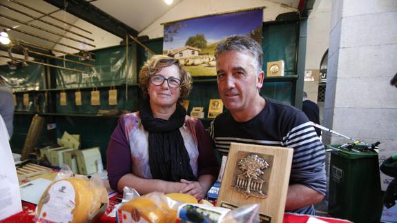 Los quesos guipuzcoanos triunfan en Gernika
