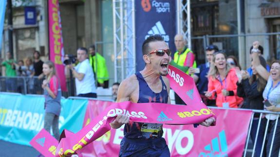 Carles Castillejo buscará su segundo triunfo consecutivo en la Behobia - San Sebastián