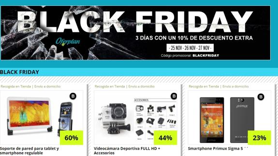 Black Friday 2016: Las mejores ofertas y descuentos en Oferplan