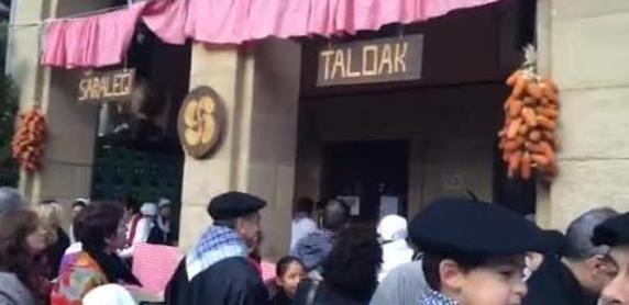 Santo Tomás invita a un bocado de txistorra