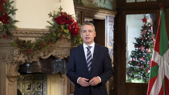 Retiran un simulador de la voz del lehendakari que fue utilizado para bromas navideñas