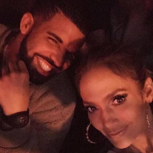 El beso de Drake y Jennifer Lopez