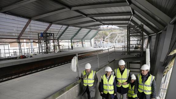 La nueva estación de Loiola entrará en funcionamiento el 5 de marzo