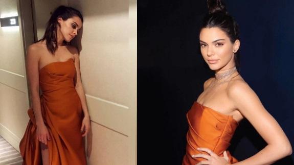 Macarena García luce en los Goya el vestido que hizo viral a Kendall Jenner