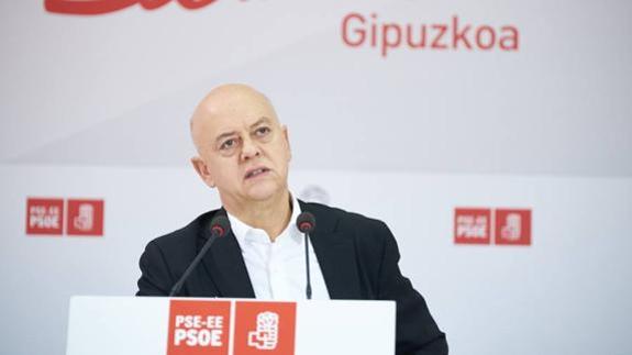 Elorza pide un liderazgo «sin cesarismos» en el PSOE para ganar a la derecha