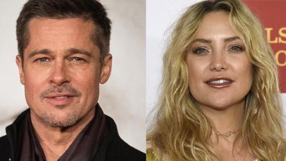 Se confirma la relación de Kate Hudson con Brad Pitt