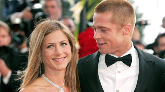 Jennifer Aniston y Brad Pitt comparten mensajes