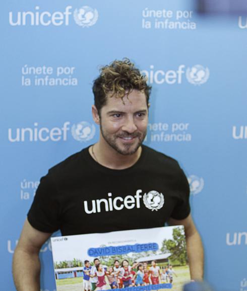 David Bisbal, nuevo embajador de UNICEF