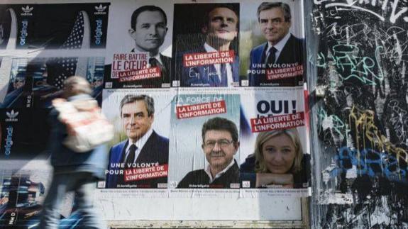 Retrato de los presidenciables franceses