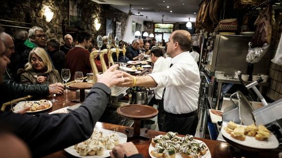 Un notable en Internet para la gastronomía donostiarra