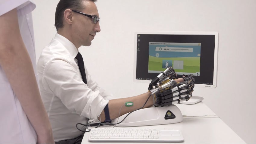 Robótica guipuzcoana contra los efectos del ictus