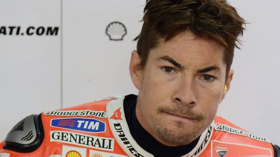 Nicky Hayden pudo saltarse una señal de Stop