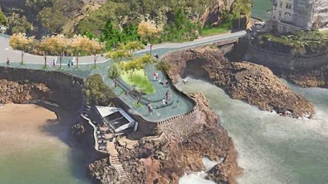 Así se transformará la costa de Biarritz