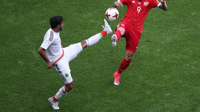 México alcanza las semifinales remontando a Rusia